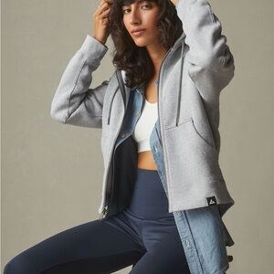 American Giant Gray Storm Womens Hoodie Sz S Women’s